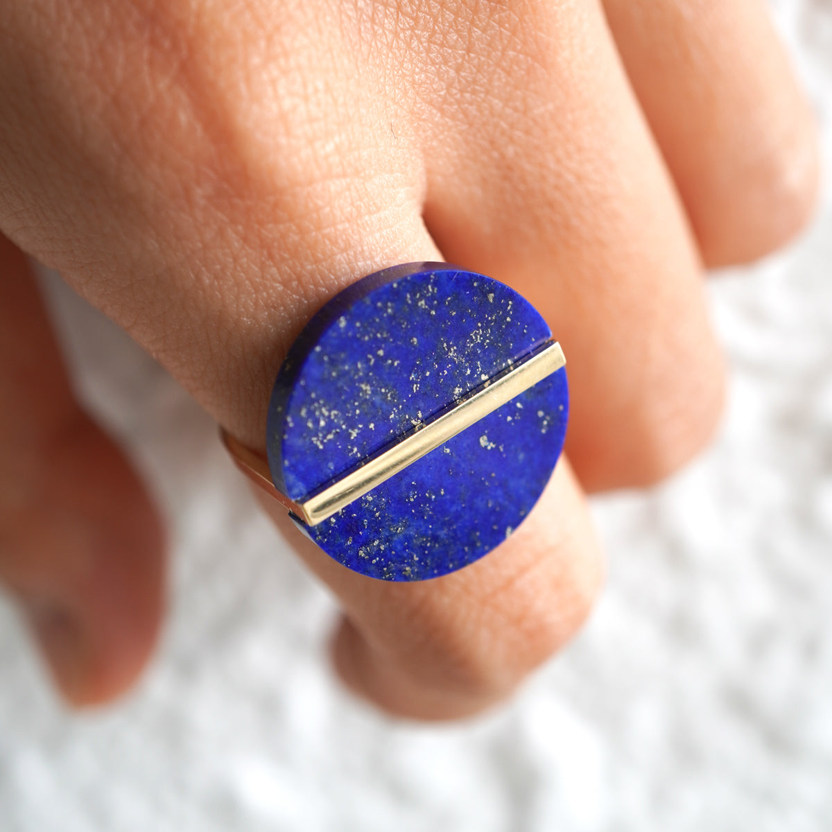 SLICE RING LAPISLAZURI#4318