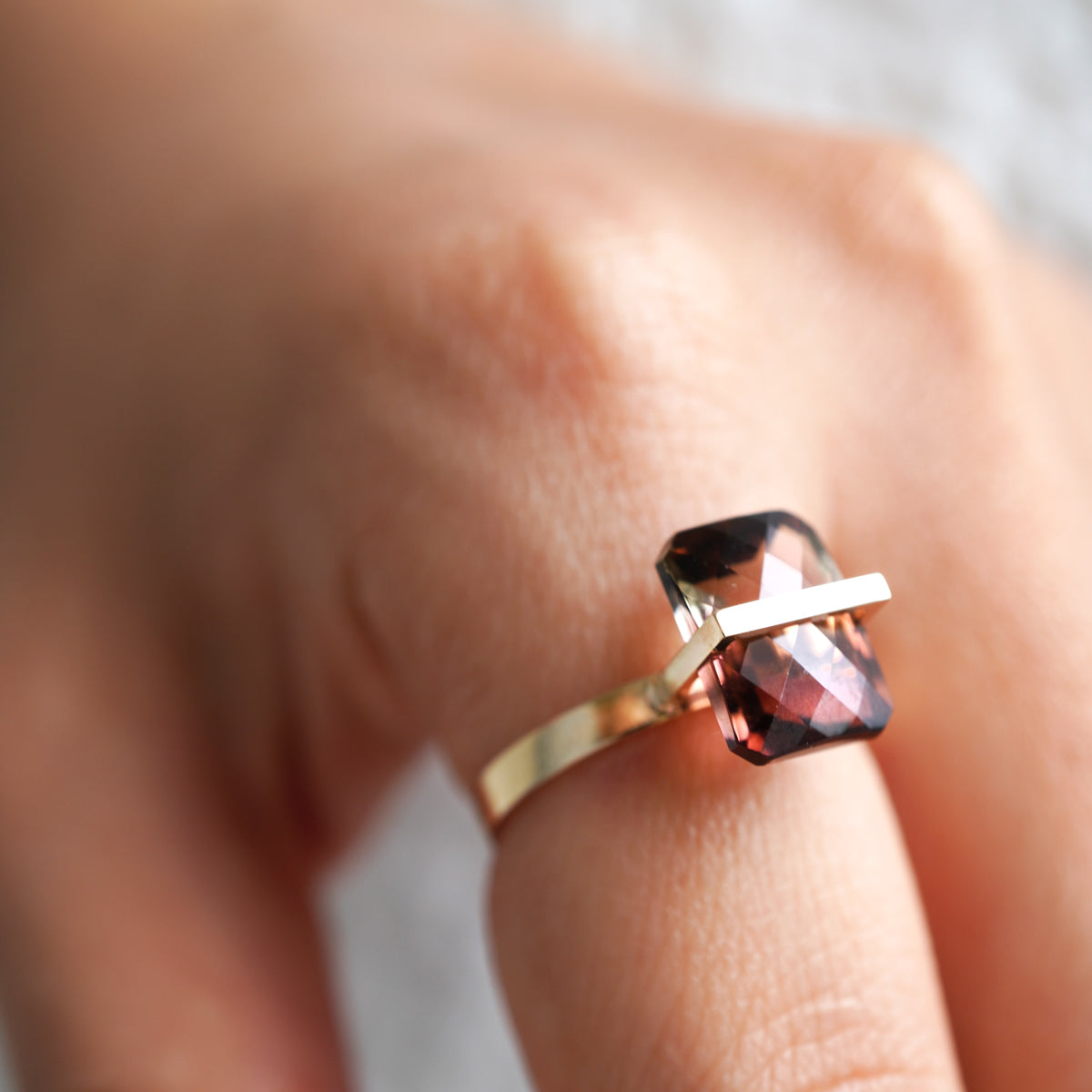 BAND RING TOURMALINE#4309
