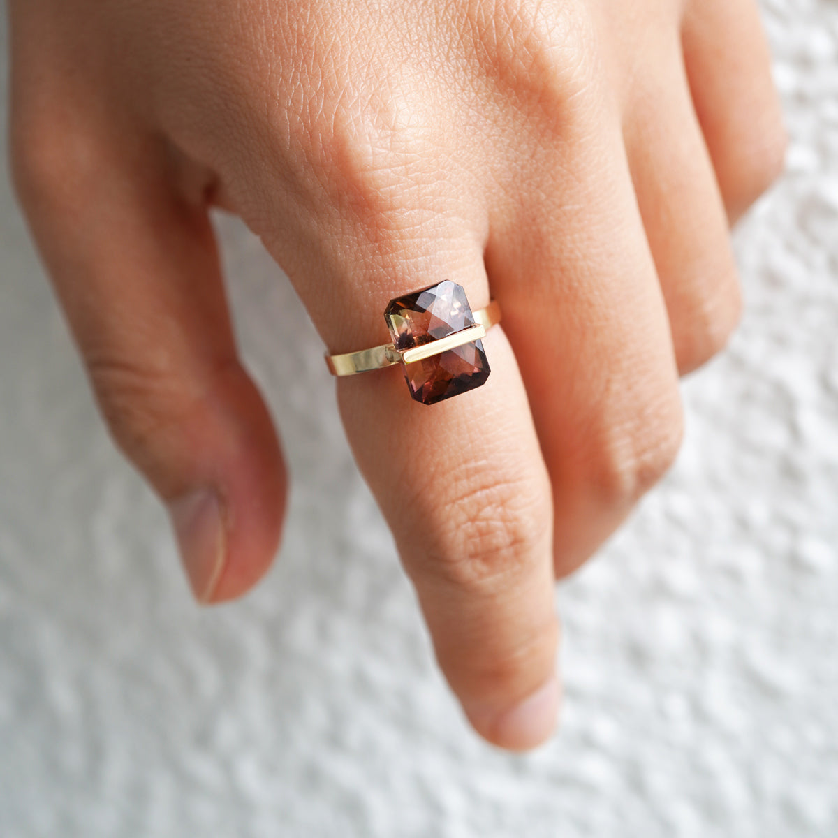 BAND RING TOURMALINE#4309