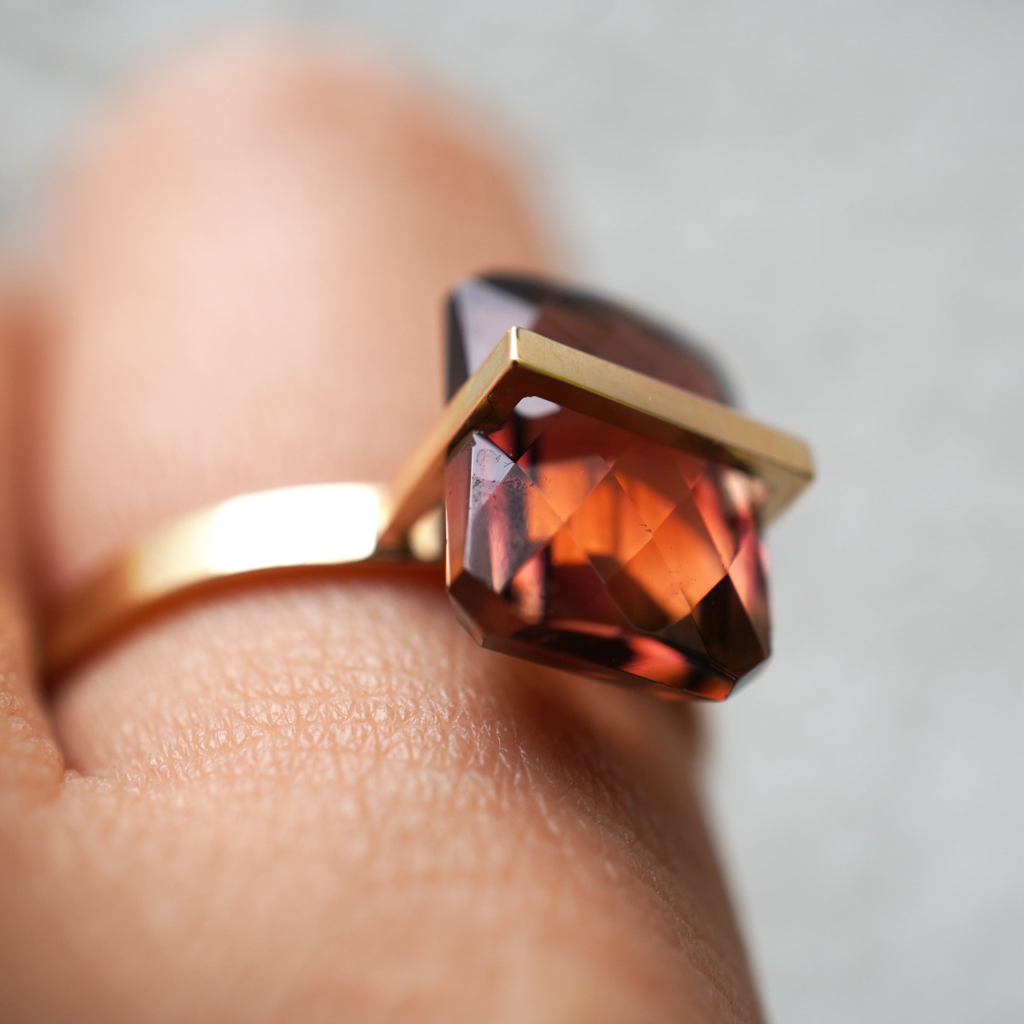 BAND RING TOURMALINE#4309