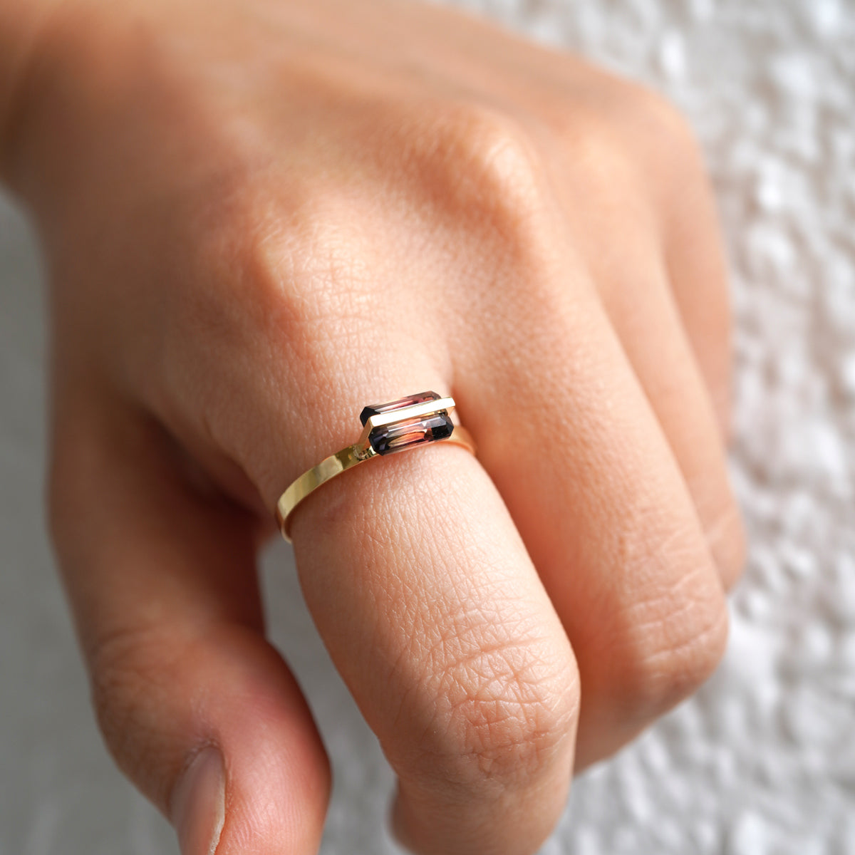 BAND RING TOURMALINE#4308