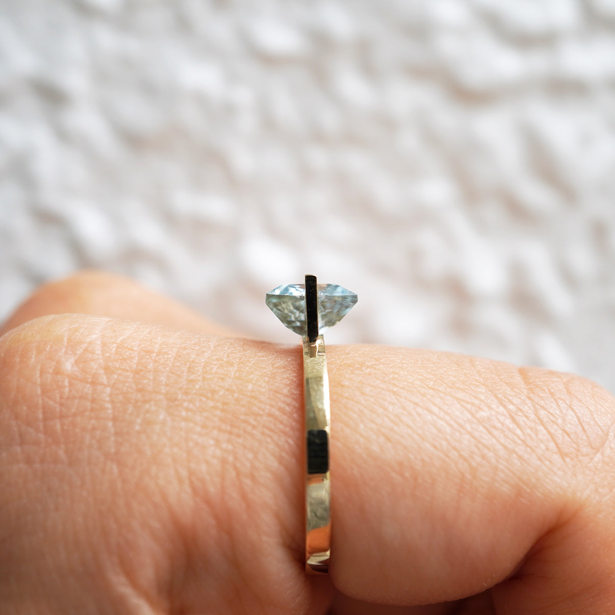 BAND RING AQUAMALINE#4312