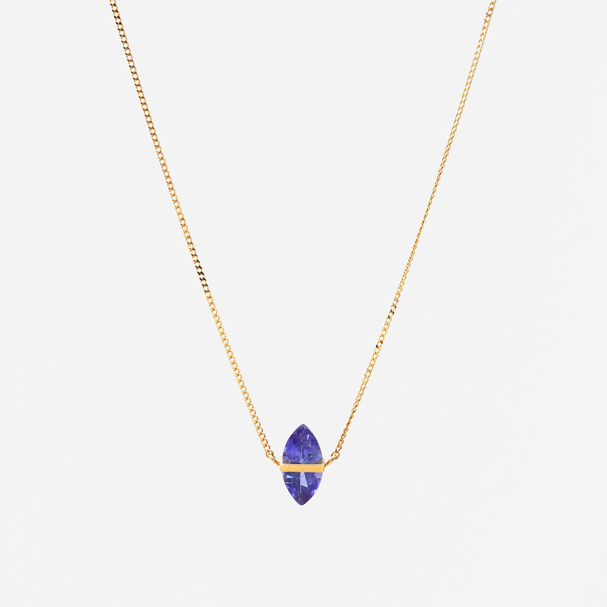BAND NECKLACE TANZANITE ♯4222