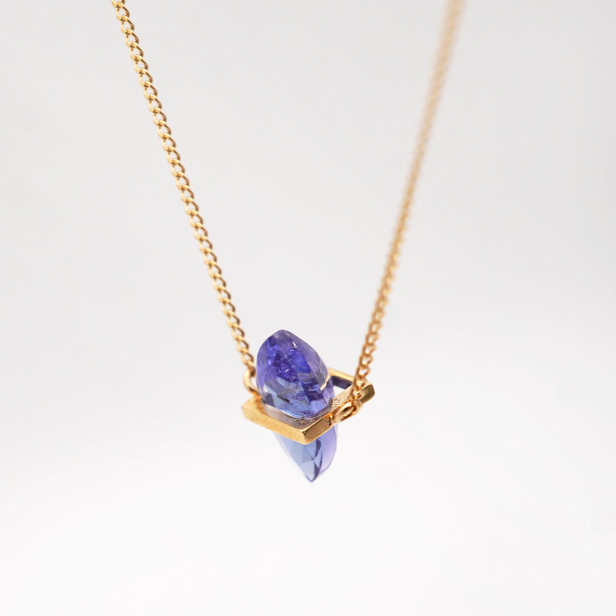 BAND NECKLACE TANZANITE ♯4222
