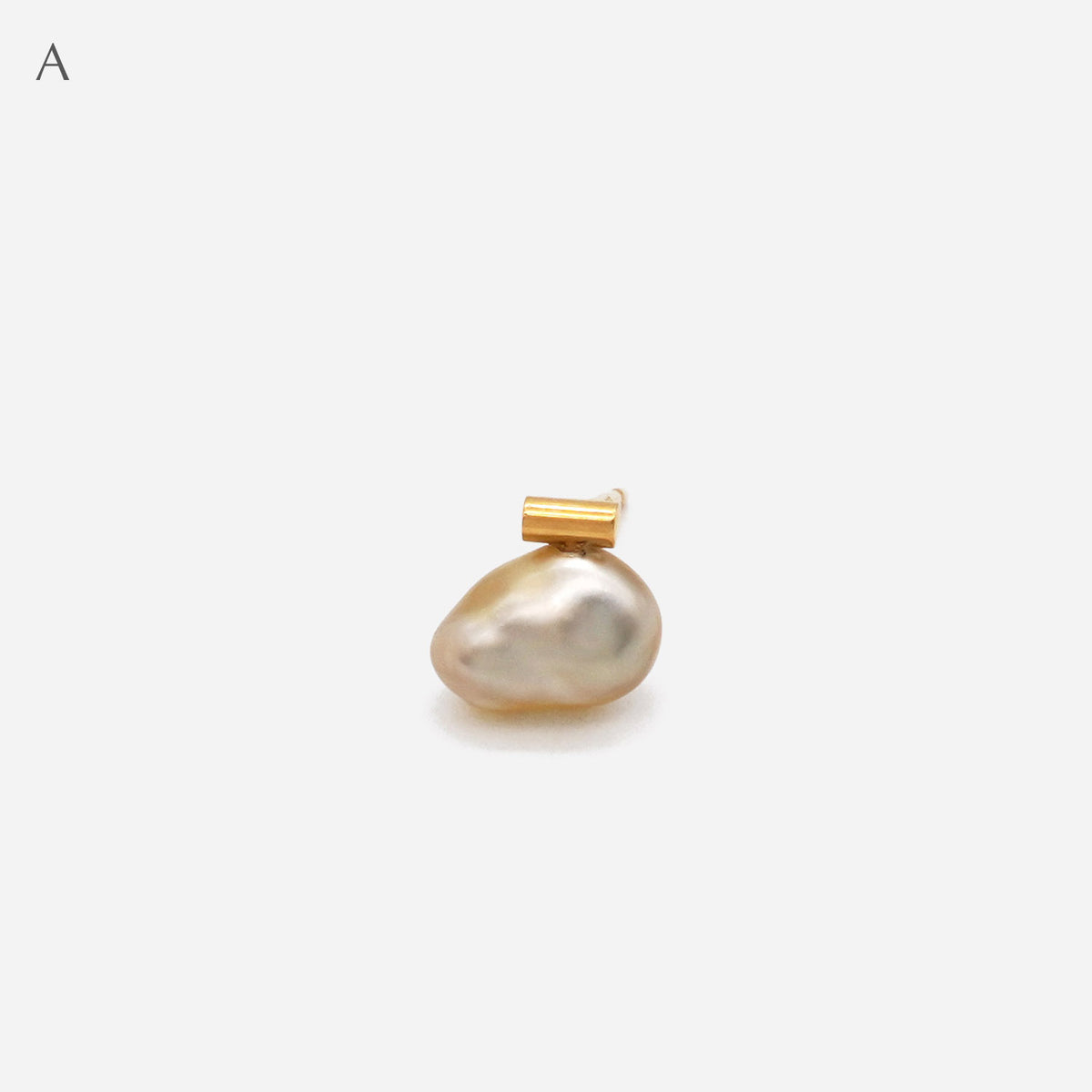 BAROQUE PEARL EARRING S