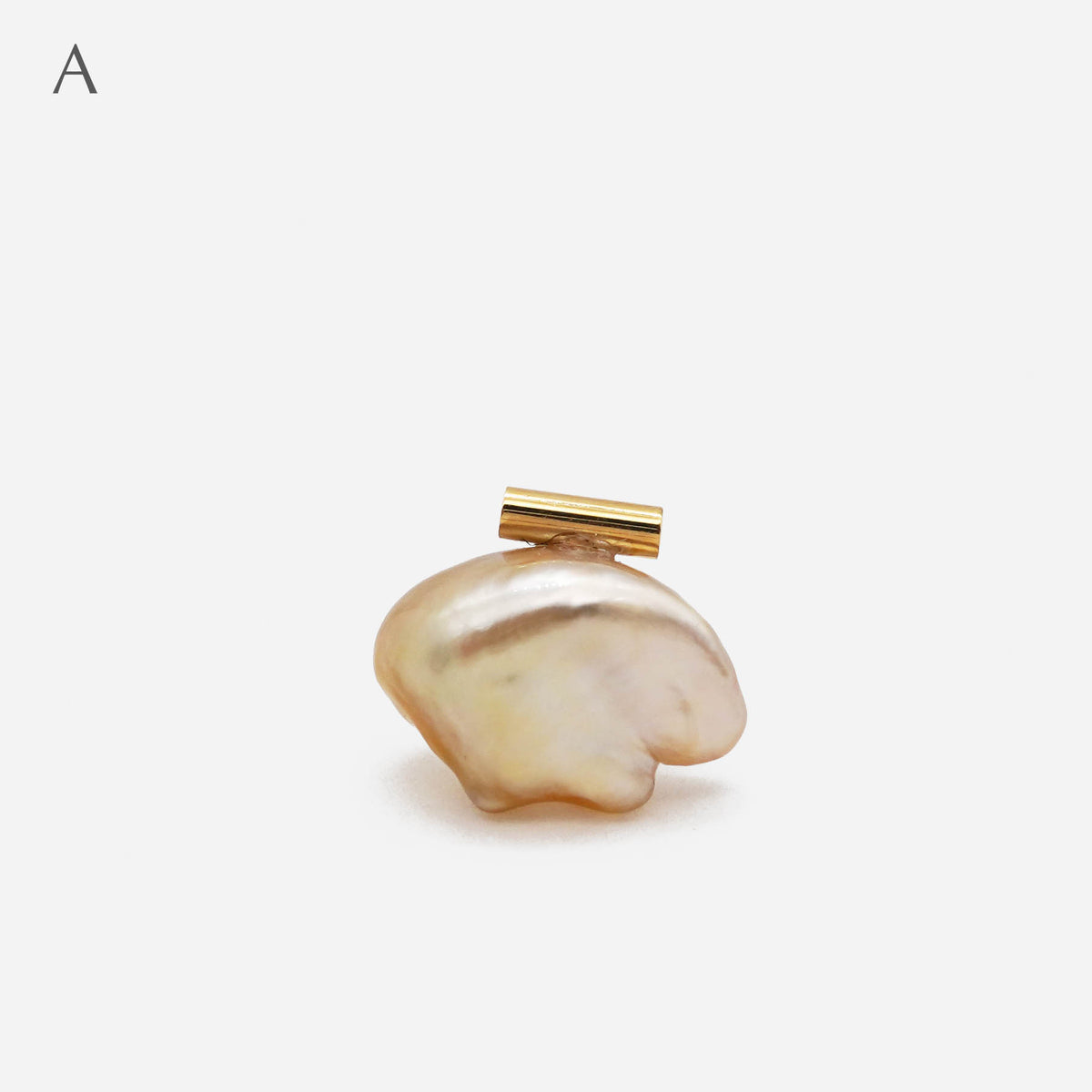 BAROQUE PEARL EARRING L