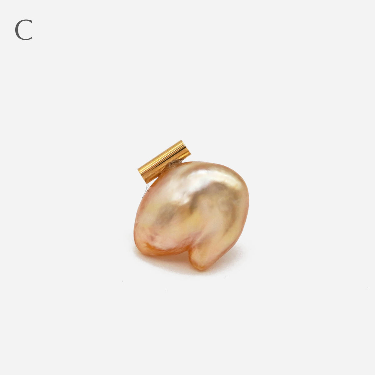 BAROQUE PEARL EARRING L