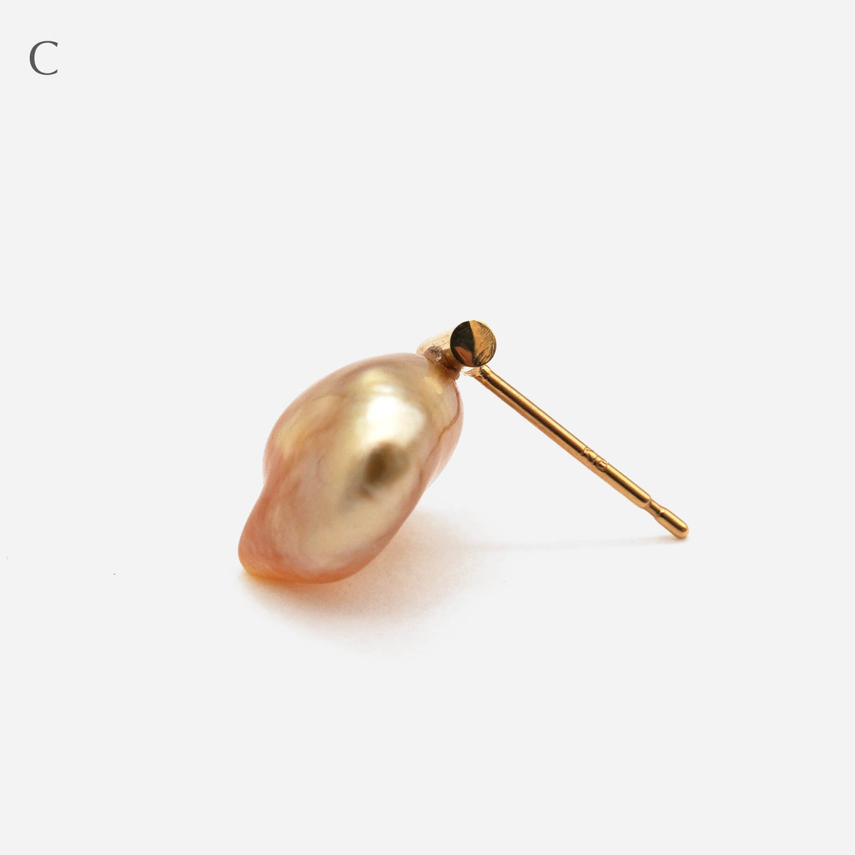 BAROQUE PEARL EARRING L