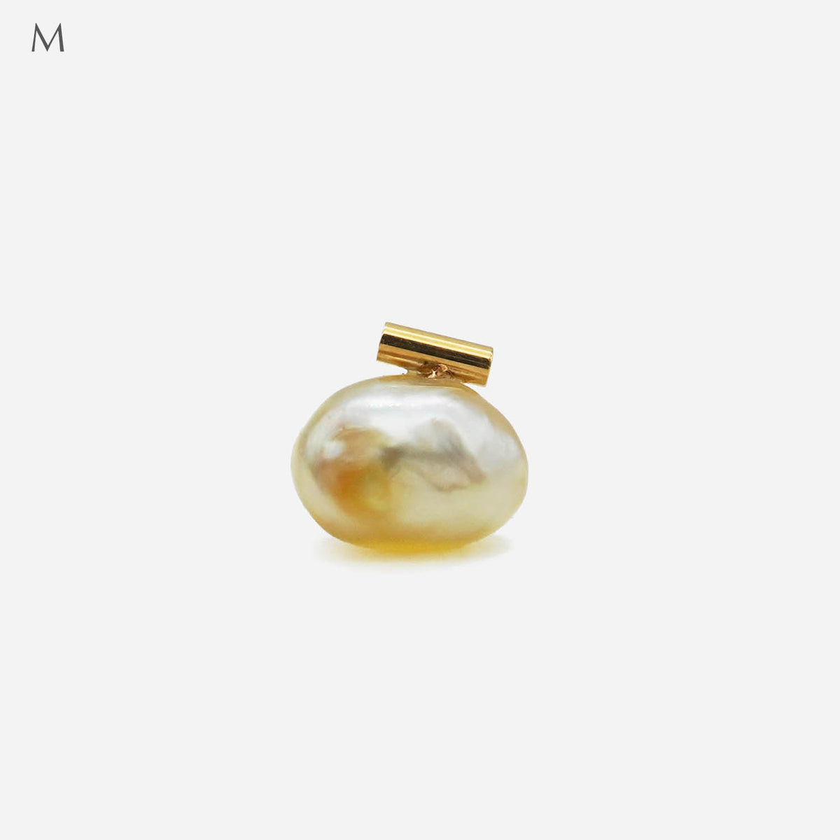BAROQUE PEARL EARRING M