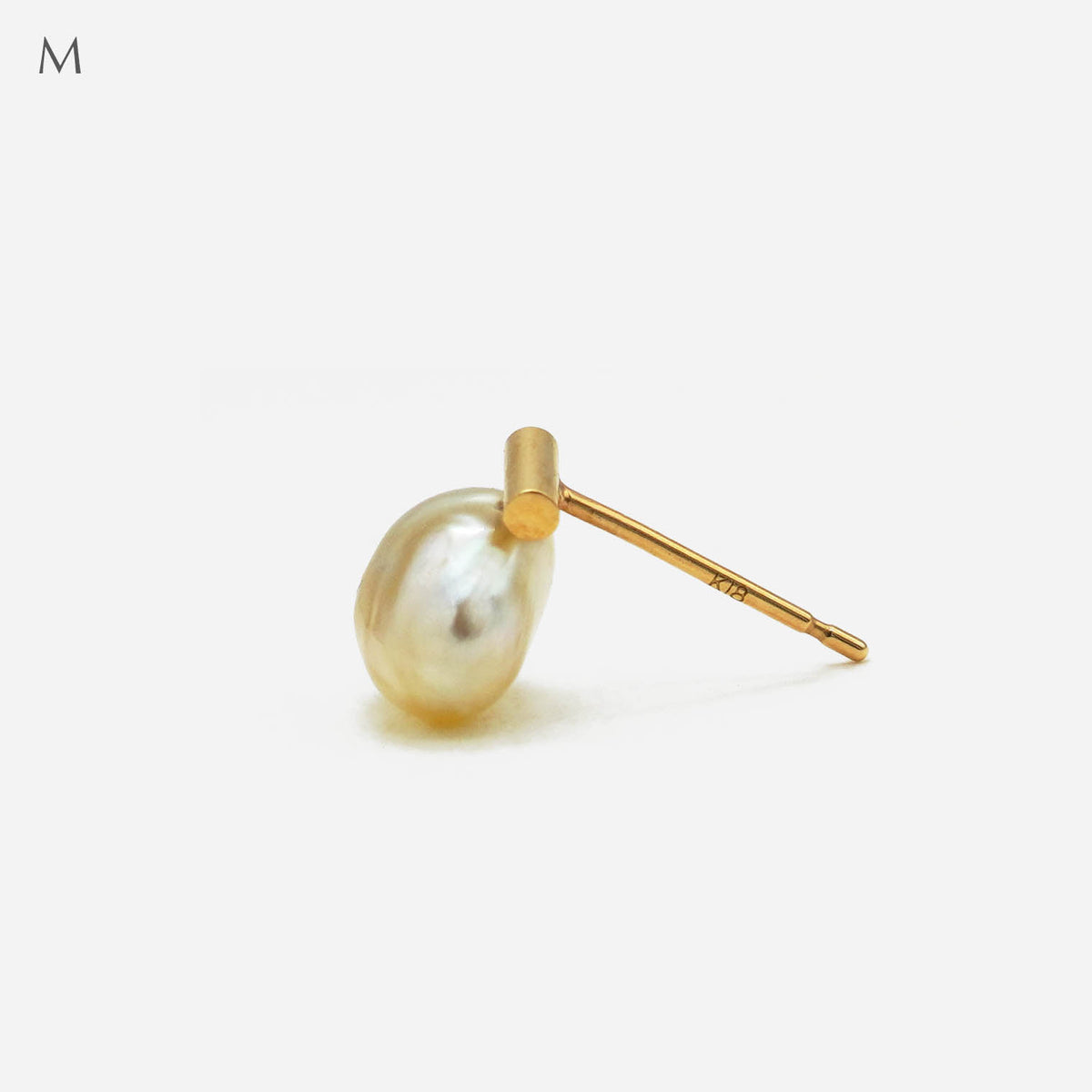 BAROQUE PEARL EARRING M