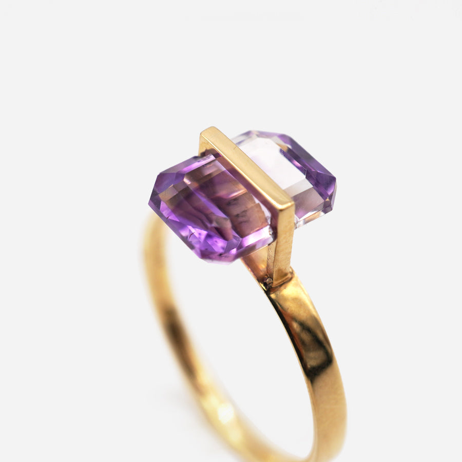 BAND RING AMETHYST  #3465