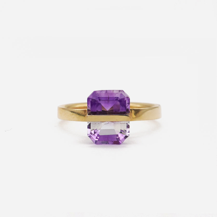 BAND RING AMETHYST  #3465