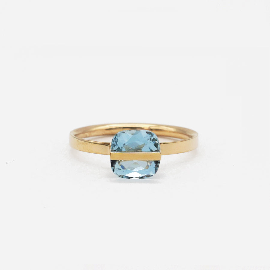 BAND RING AQUAMARINE #3702