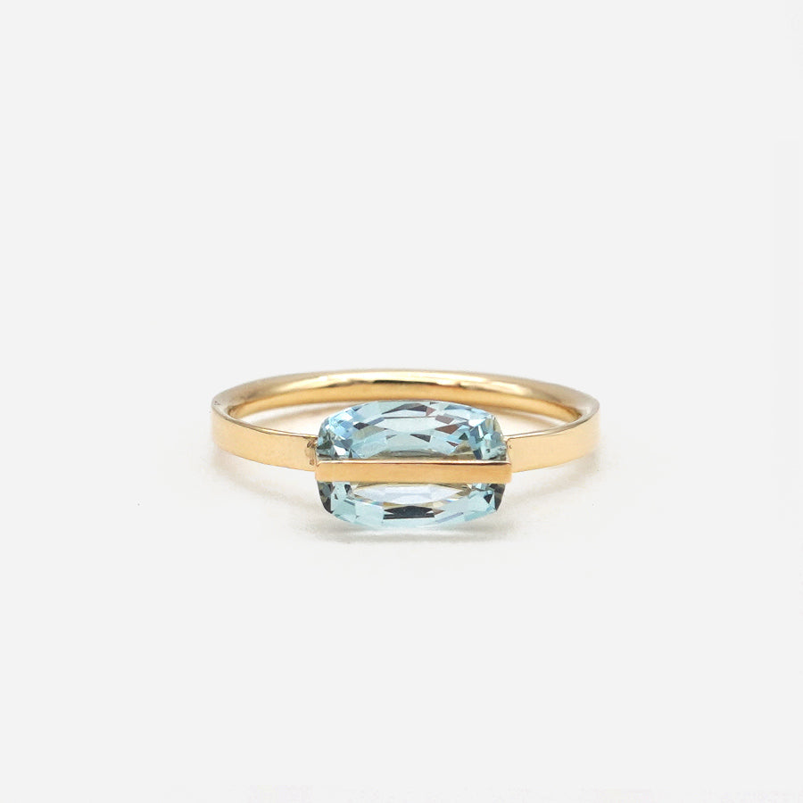 BAND RING AQUAMARINE#4088