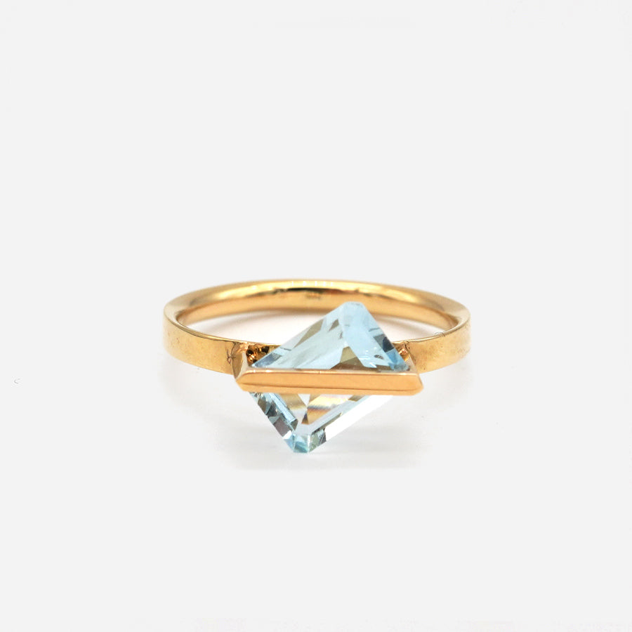 BAND RING AQUAMARINE#3984