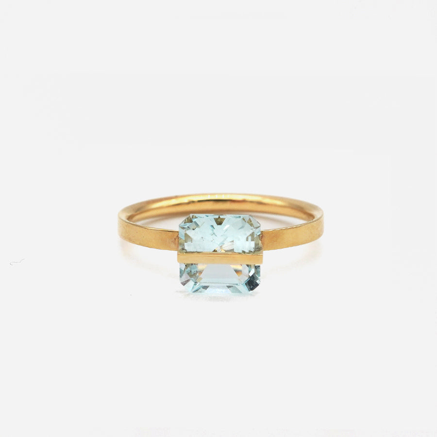 BAND RING AQUAMARINE#3946