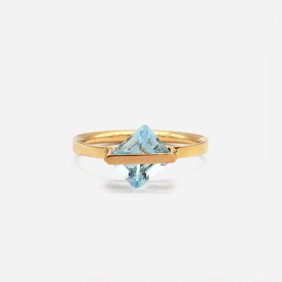 BAND RING AQUAMARINE#3929