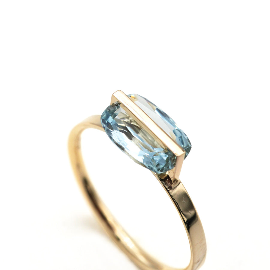 BAND RING AQUAMARINE#4088