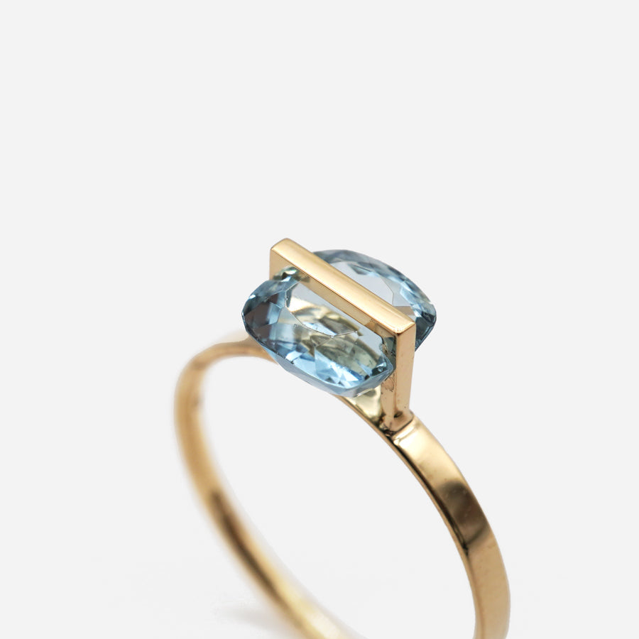 BAND RING AQUAMARINE #3702