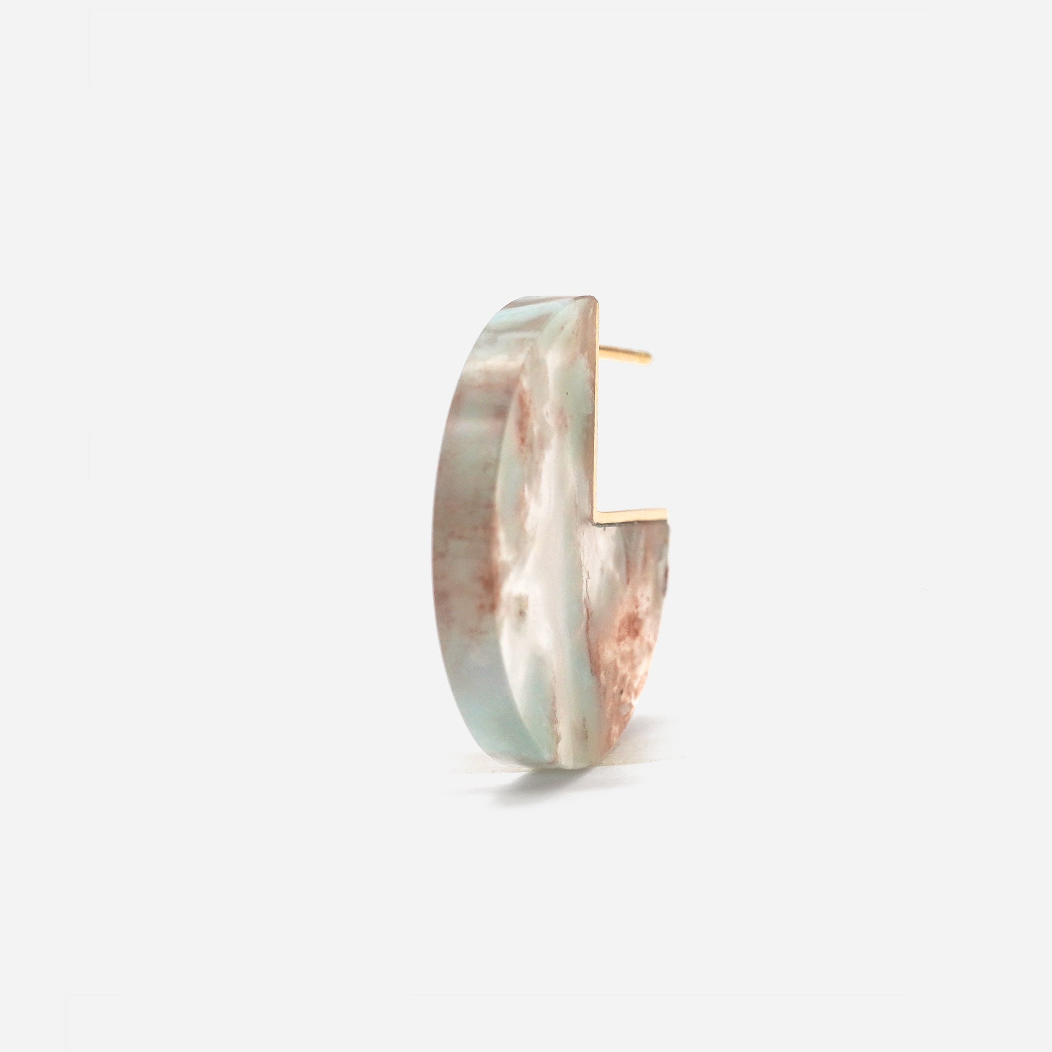 SLICE MINI EARRINGS SINGLE AQUAPRASE #3811