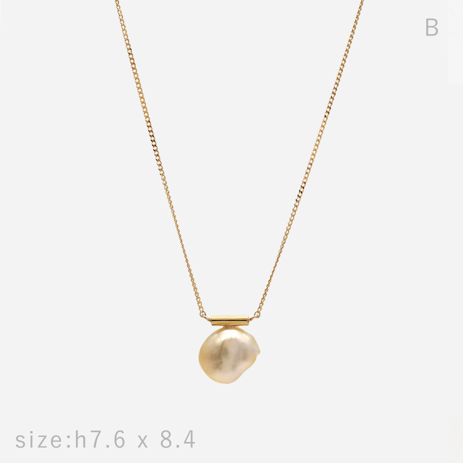 BAROQUE PEARL NECKLACE M