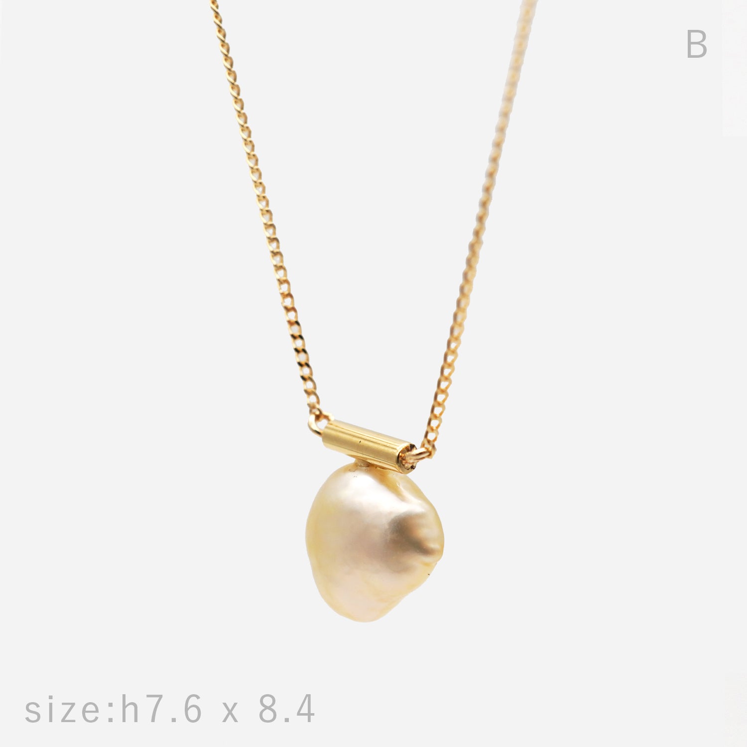 BAROQUE PEARL NECKLACE M