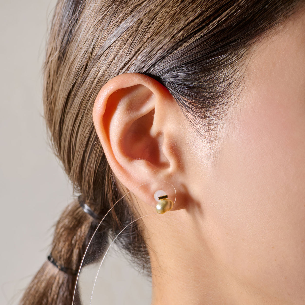 BAROQUE PEARL EARRING S