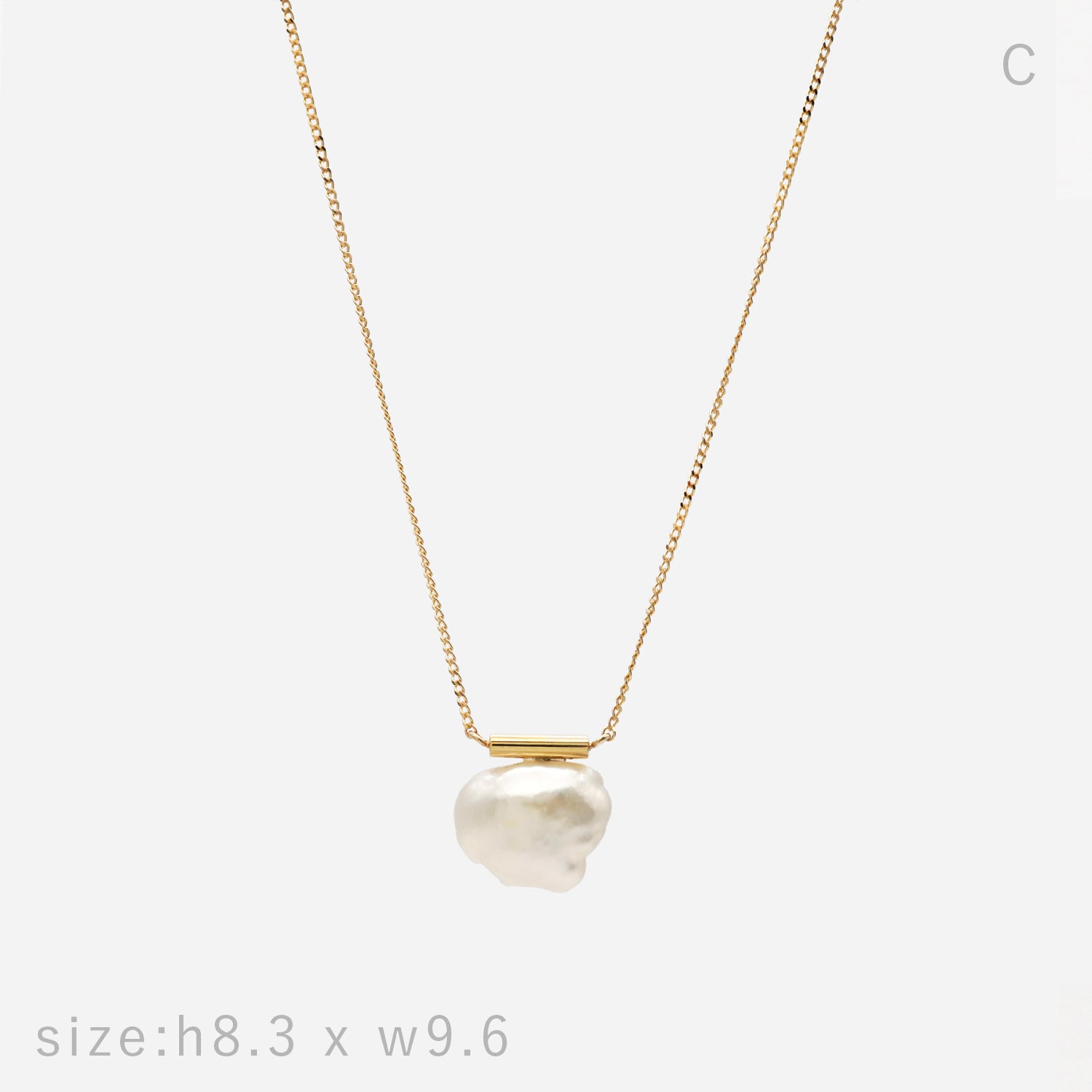 BAROQUE PEARL NECKLACE M