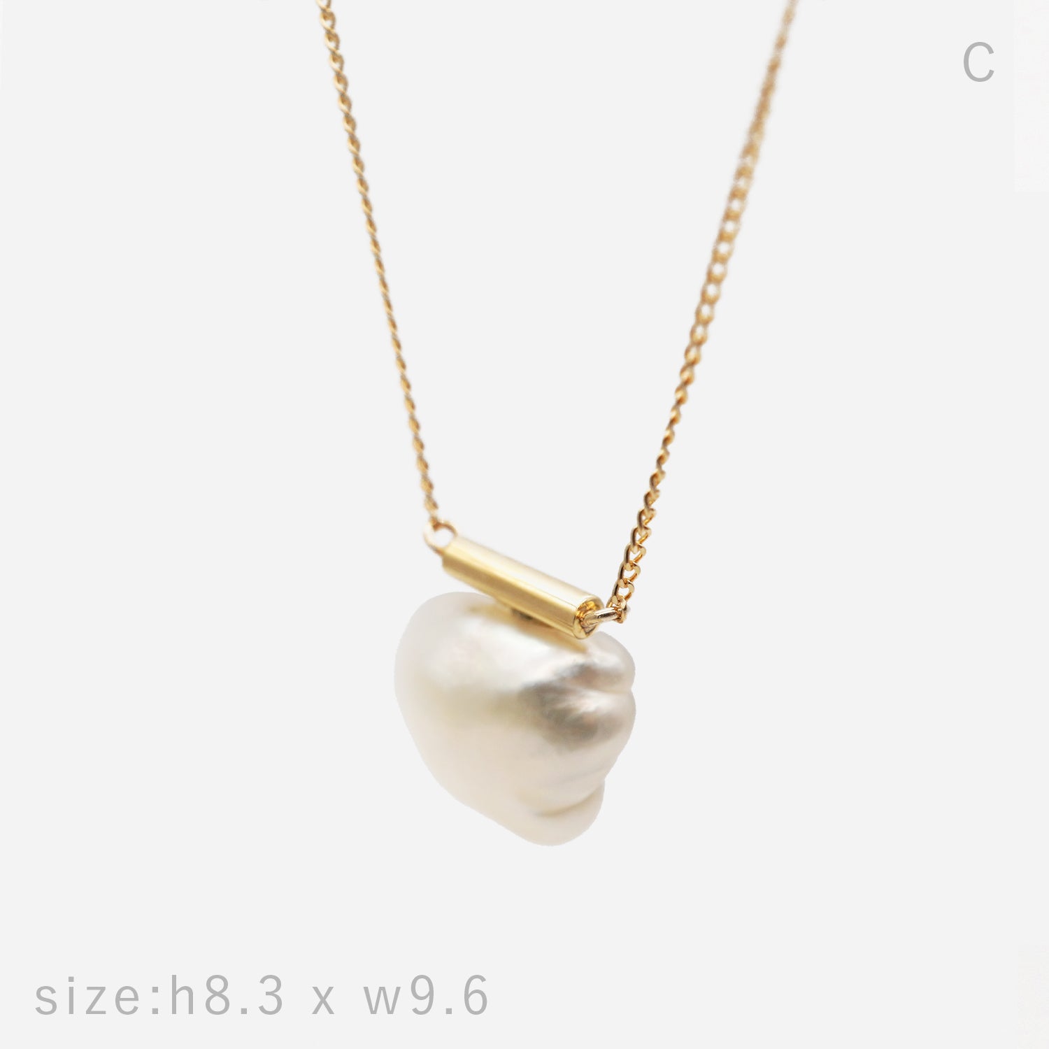 BAROQUE PEARL NECKLACE M