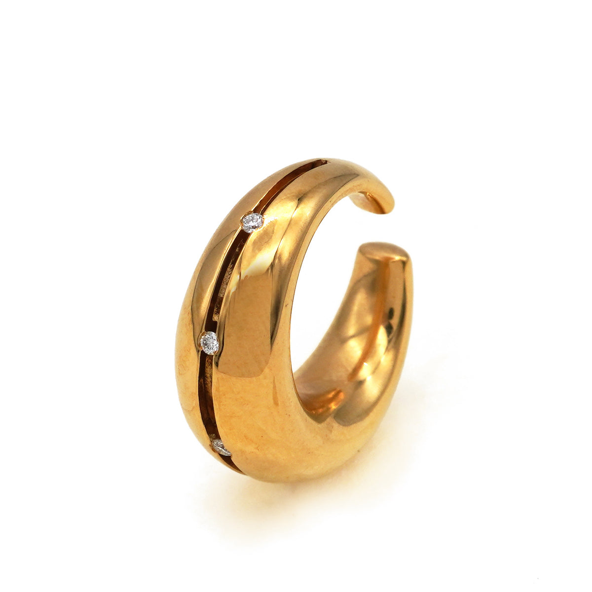 HOLLOW EARCUFF SV/G