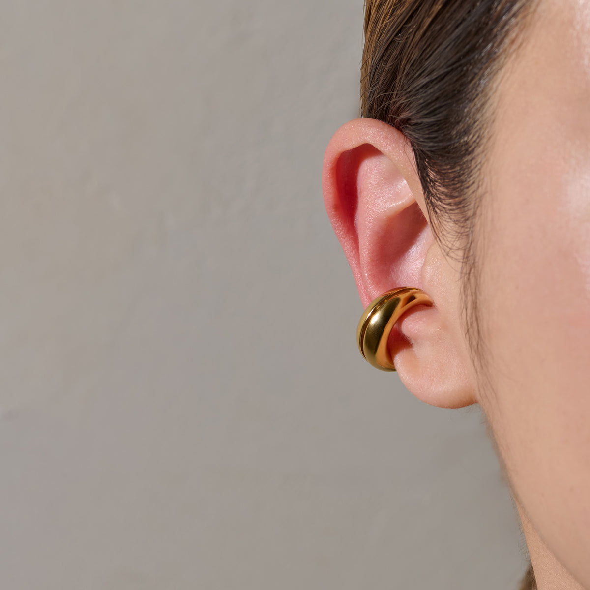 HOLLOW EARCUFF SV/G
