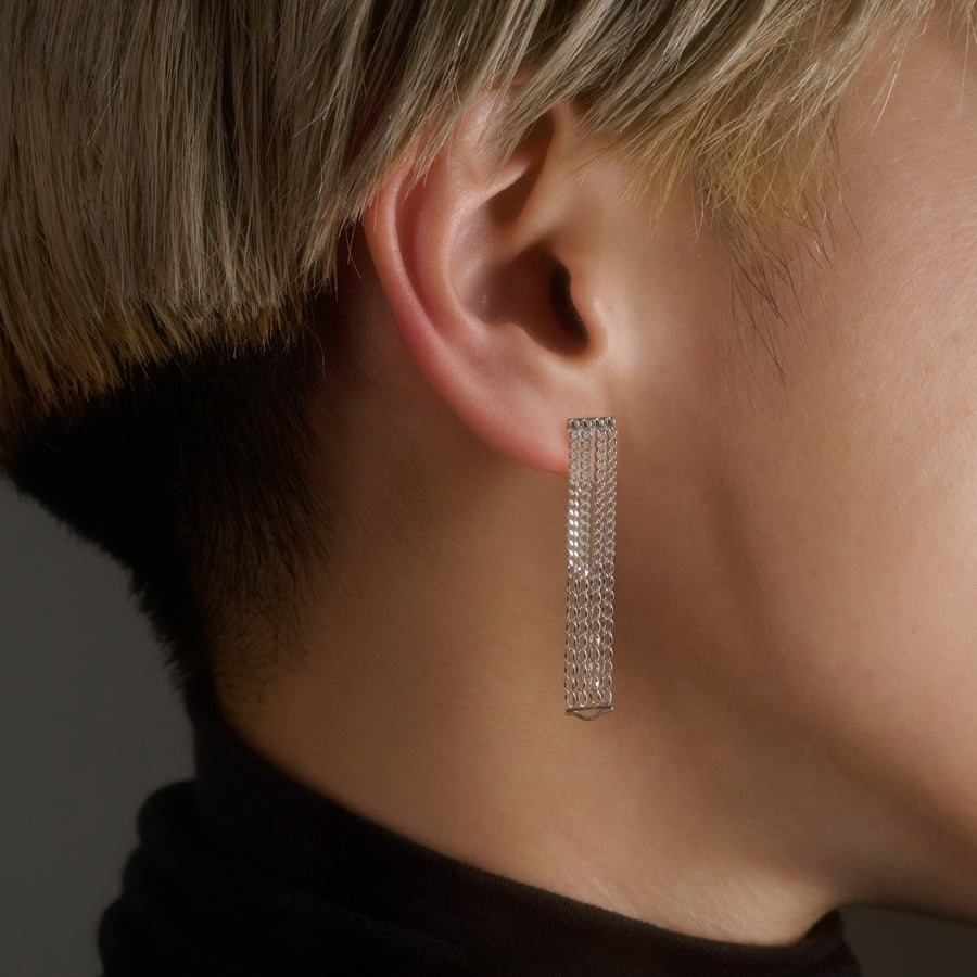 DENSITY EARRING SILVER