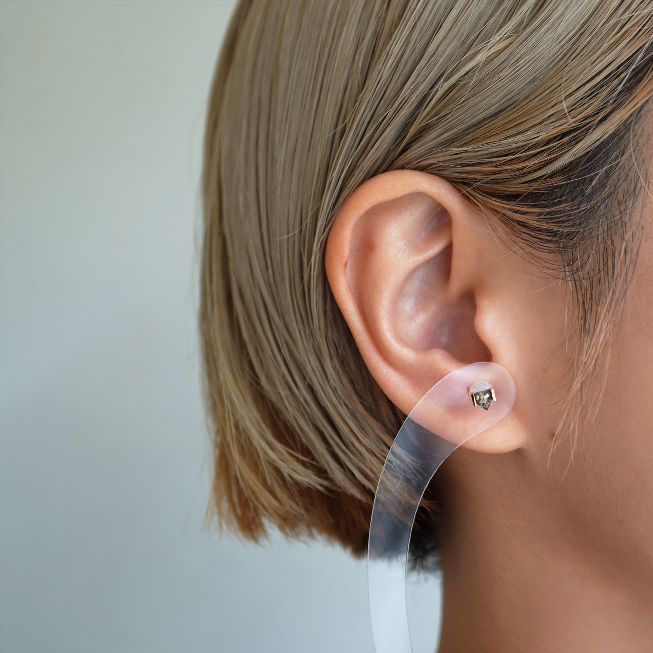 NATURAL DIAMOND EARRING #3505