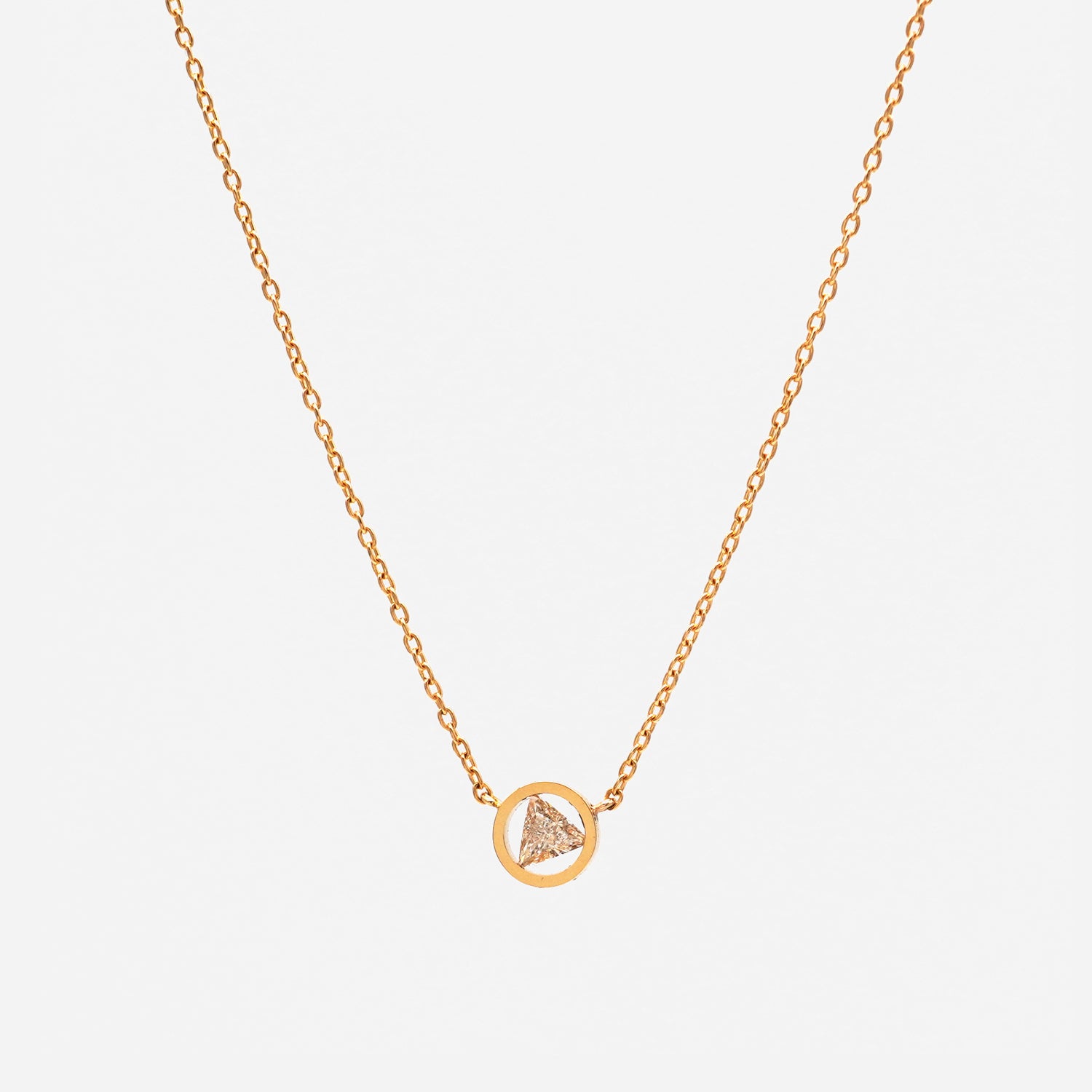 POSITION NECKLACE 0.09ct #3550