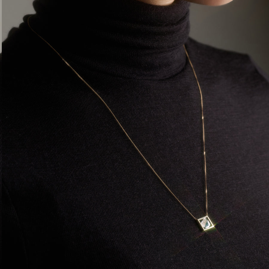 FRAME DIAMOND NECKLACE #3011