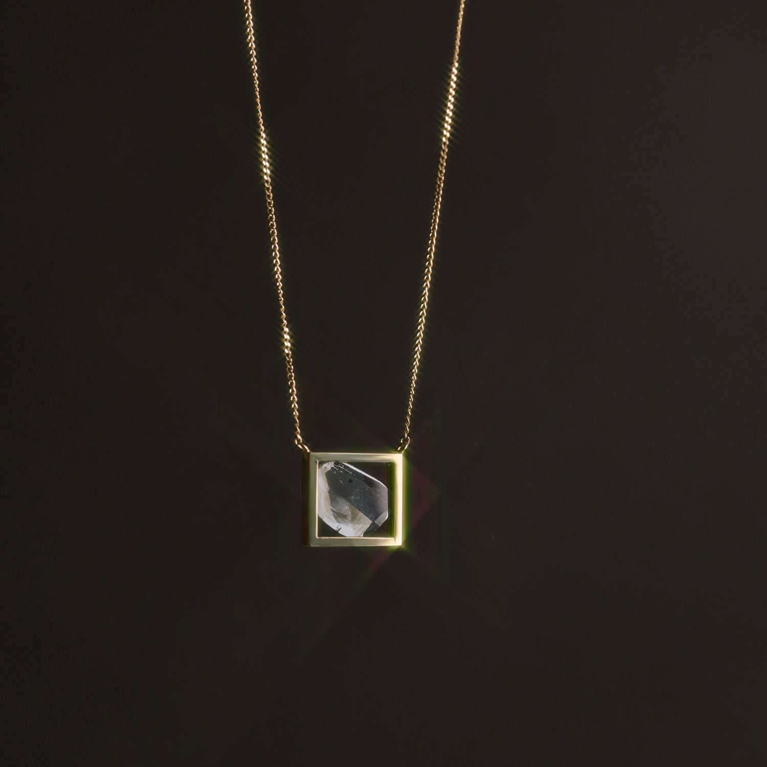FRAME DIAMOND NECKLACE #3011