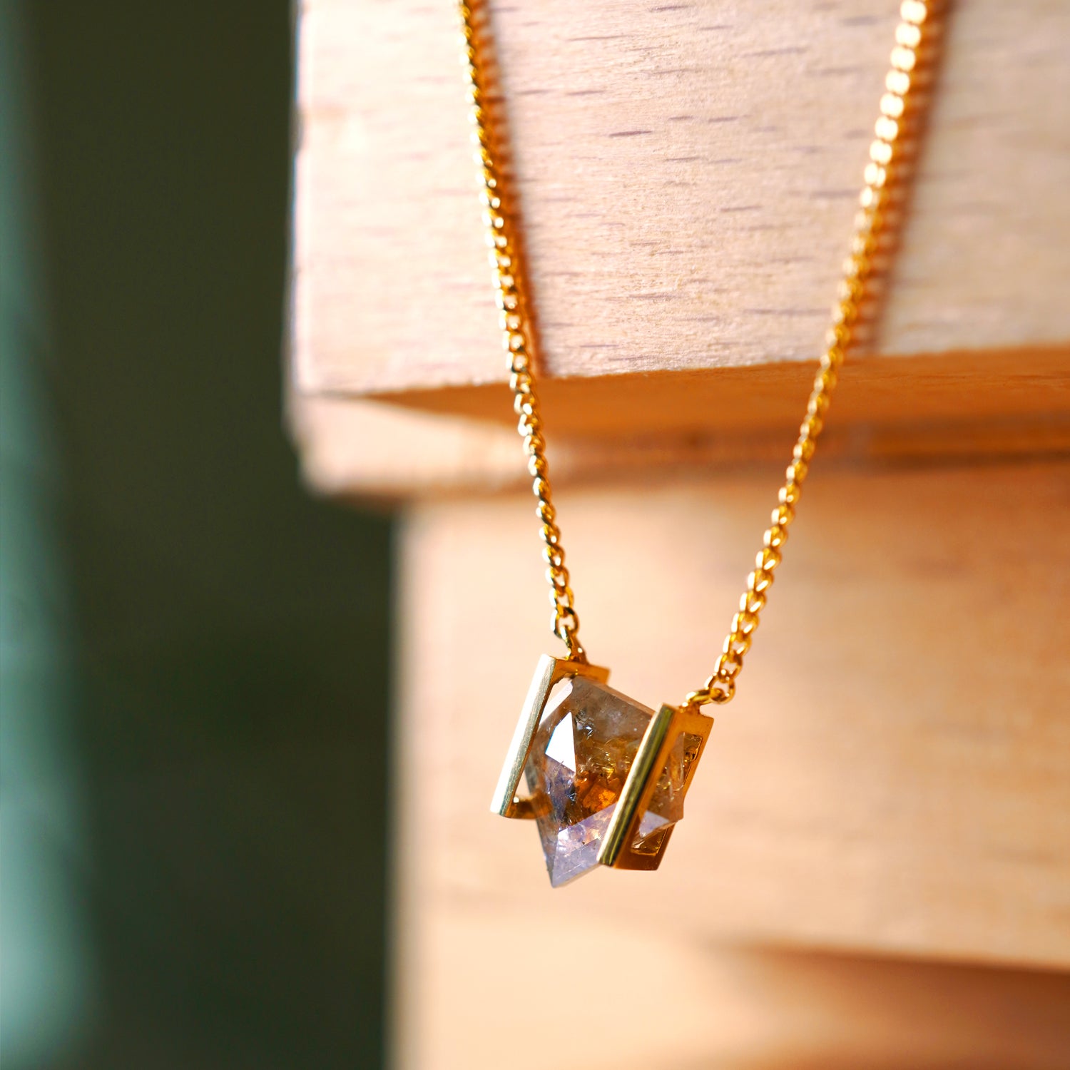 NATURAL DIAMOND NECKLACE 1.07ct #2959