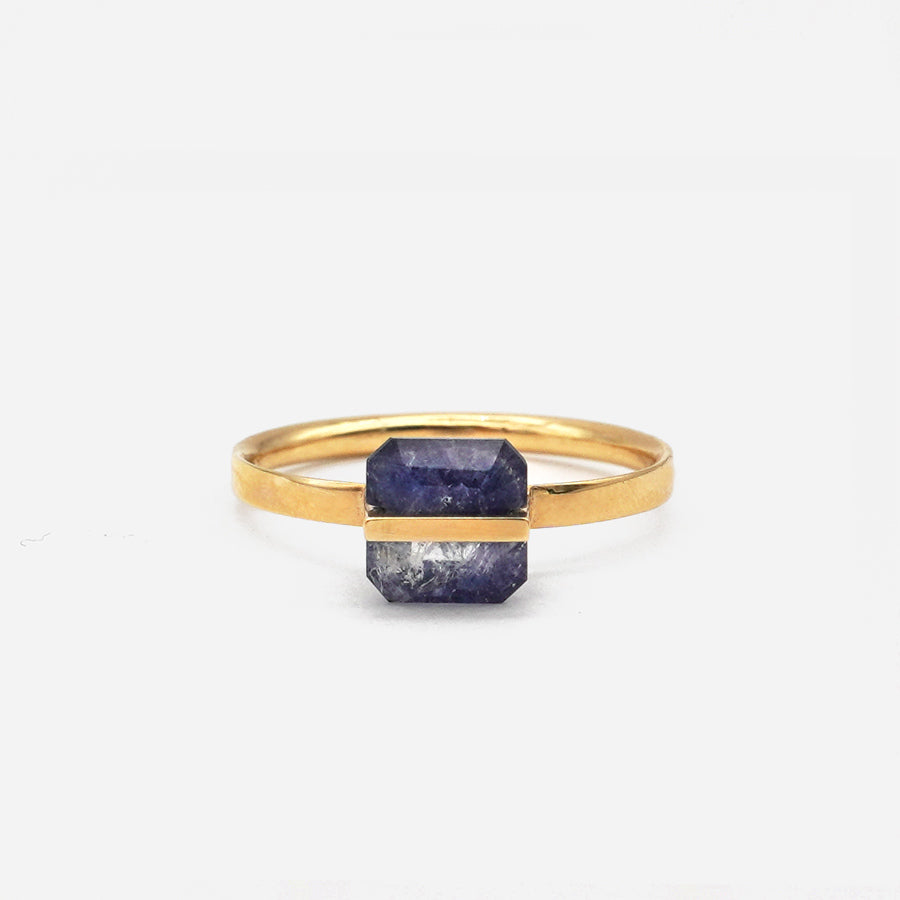 BAND RING DUMORTIERITE#3365