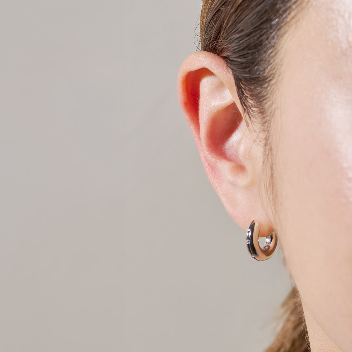 HOLLOW EARRING 02 SV/S