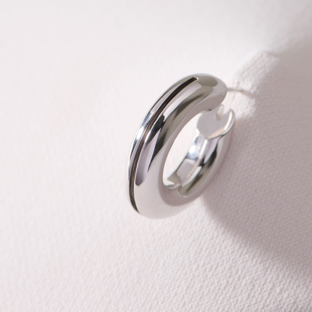 HOLLOW EARRING 03 SV/S