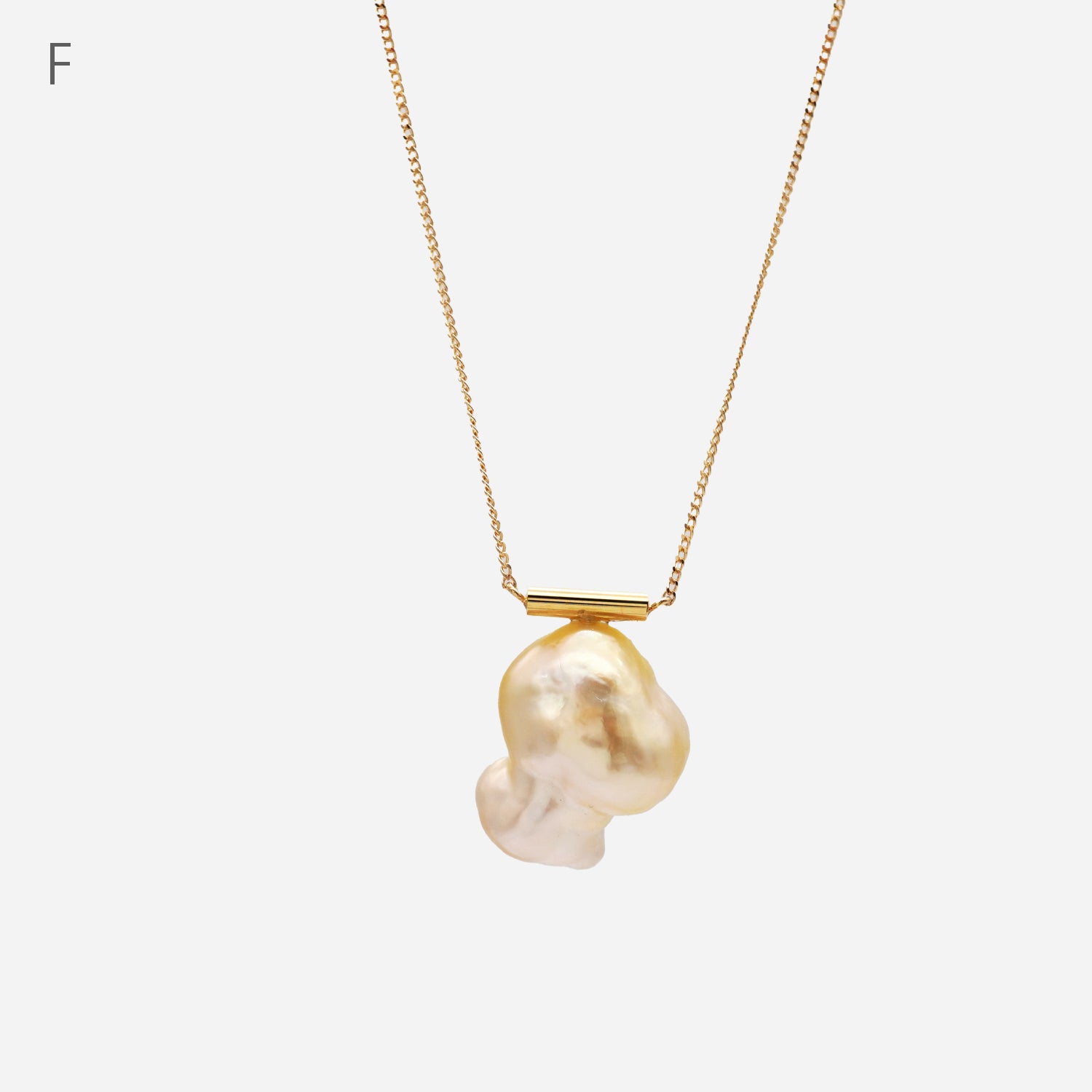 BAROQUE PEARL NECKLACE L