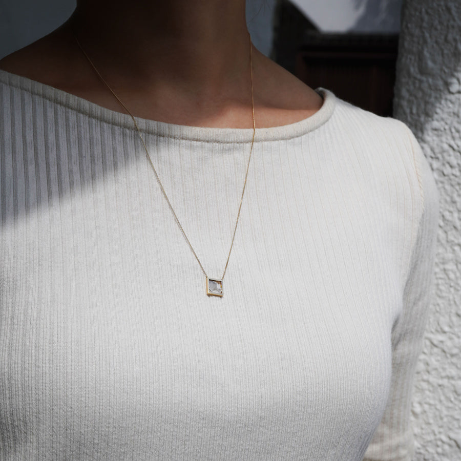 FRAME DIAMOND NECKLACE #4068