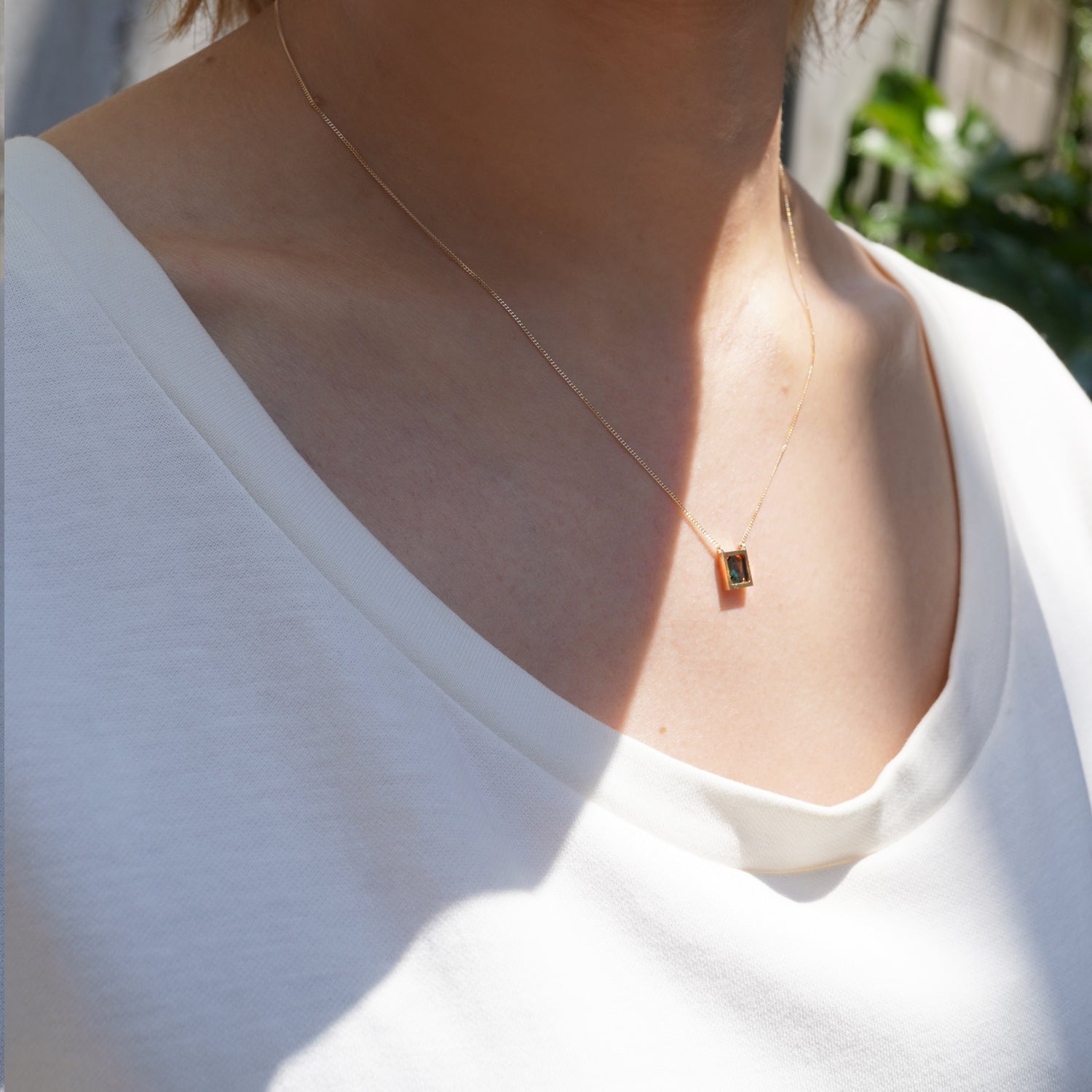 FRAME DIAMOND NECKLACE #4202
