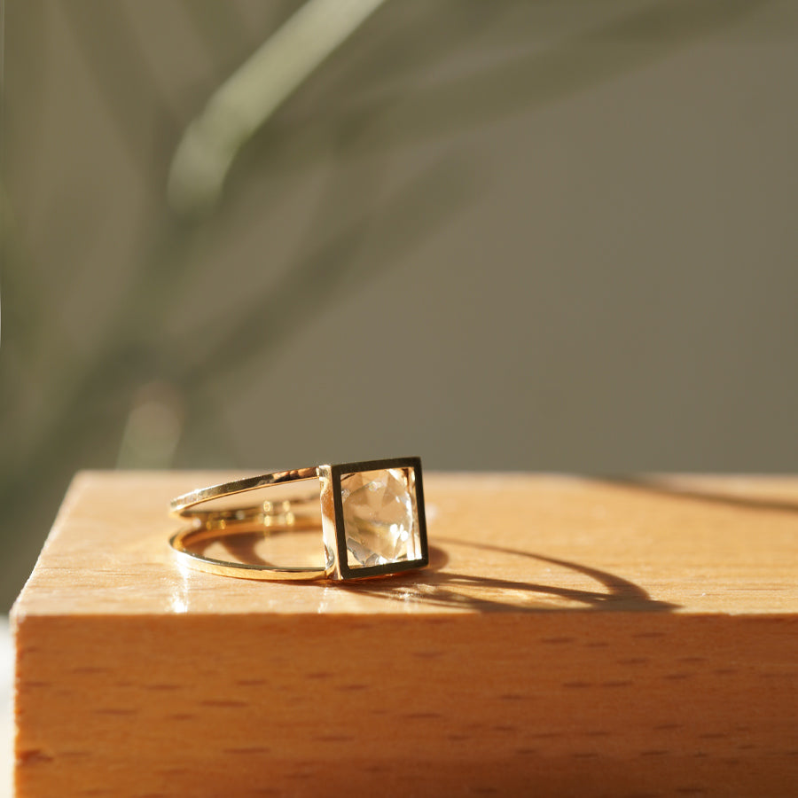 FRAME DIAMOND RING#4065