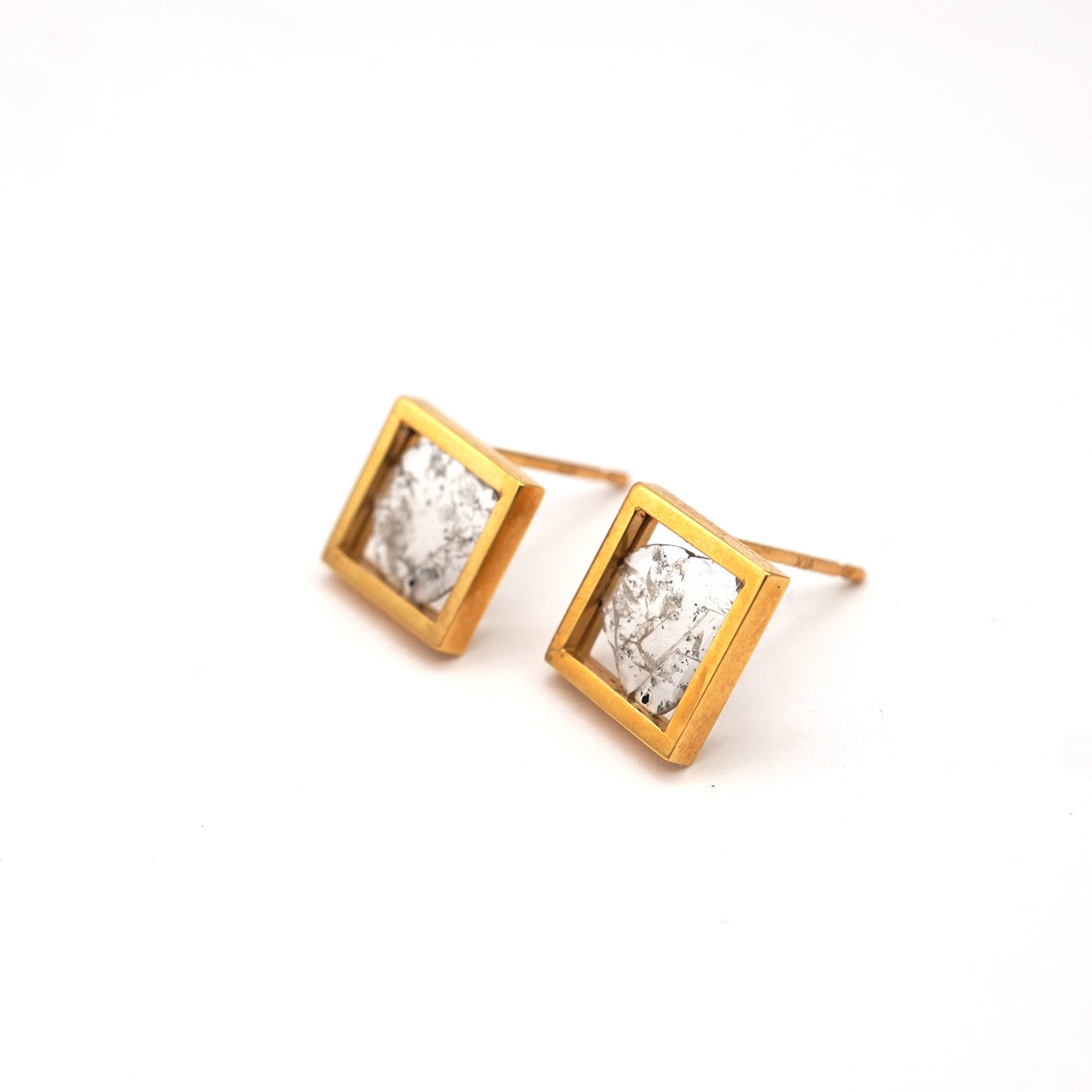 FRAME DIAMOND EARRING #2987