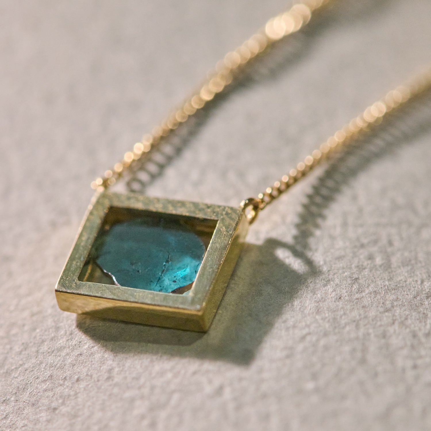 FRAME DIAMOND NECKLACE #3964