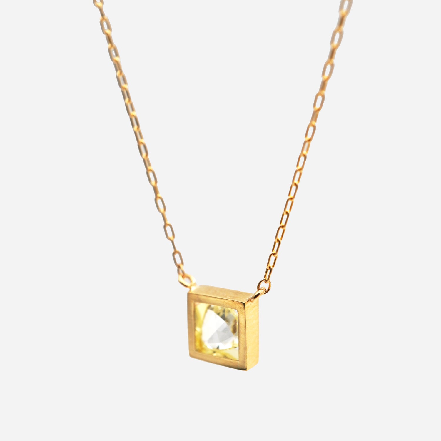 FRAME DIAMOND NECKLACE #4041