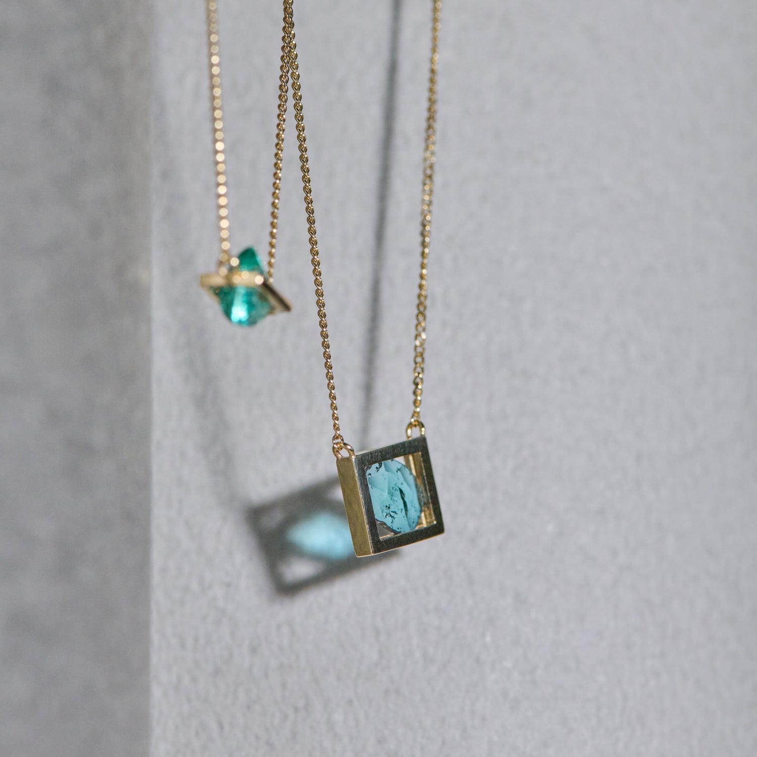 FRAME DIAMOND NECKLACE #3964