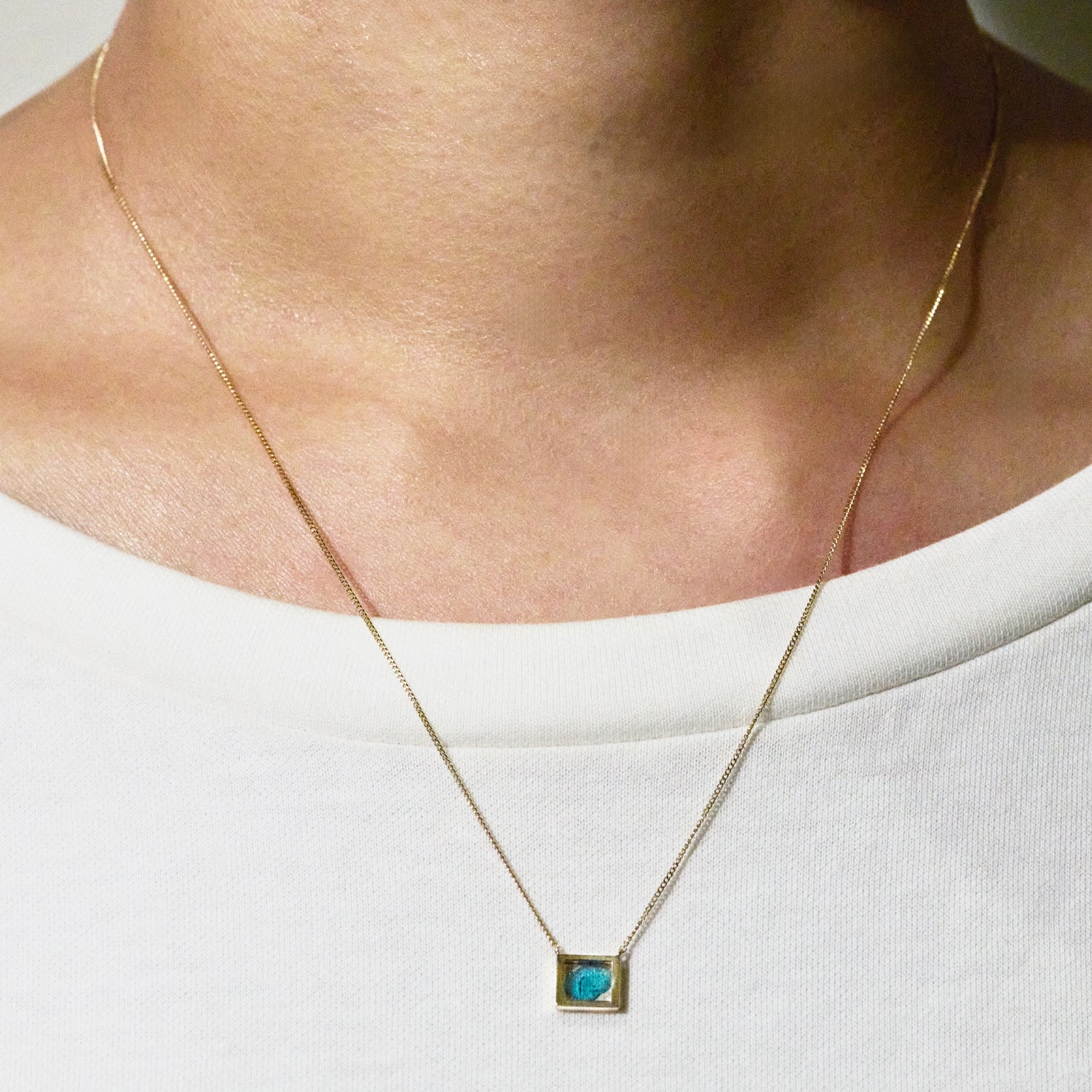 FRAME DIAMOND NECKLACE #3964