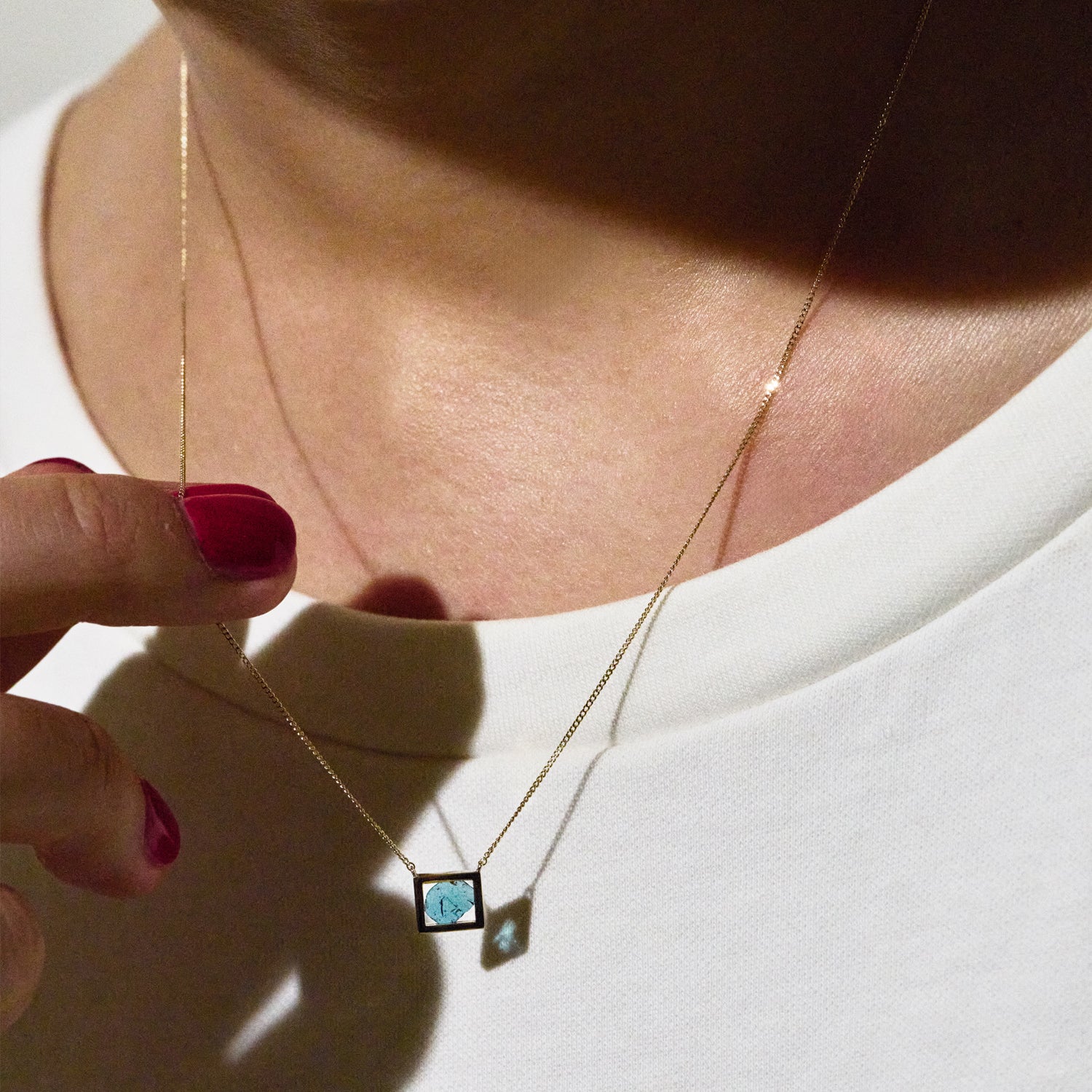 FRAME DIAMOND NECKLACE #3964